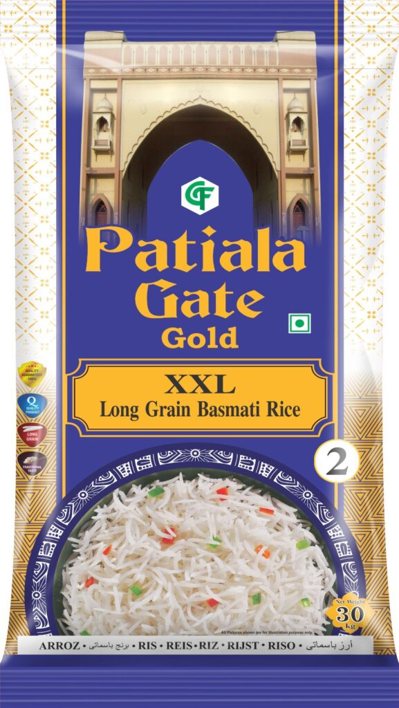 Patiala Gate Gold XXL Long Grain Basmati Rice