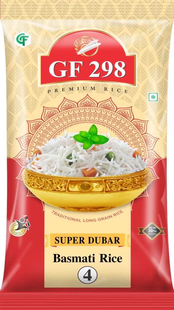 GF 298 SUPER DUBAR Basmati Premium Rice